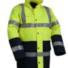 Kurtka ostrzegawcza ocieplana przeciwdeszczowa HI-VIS VWJK05